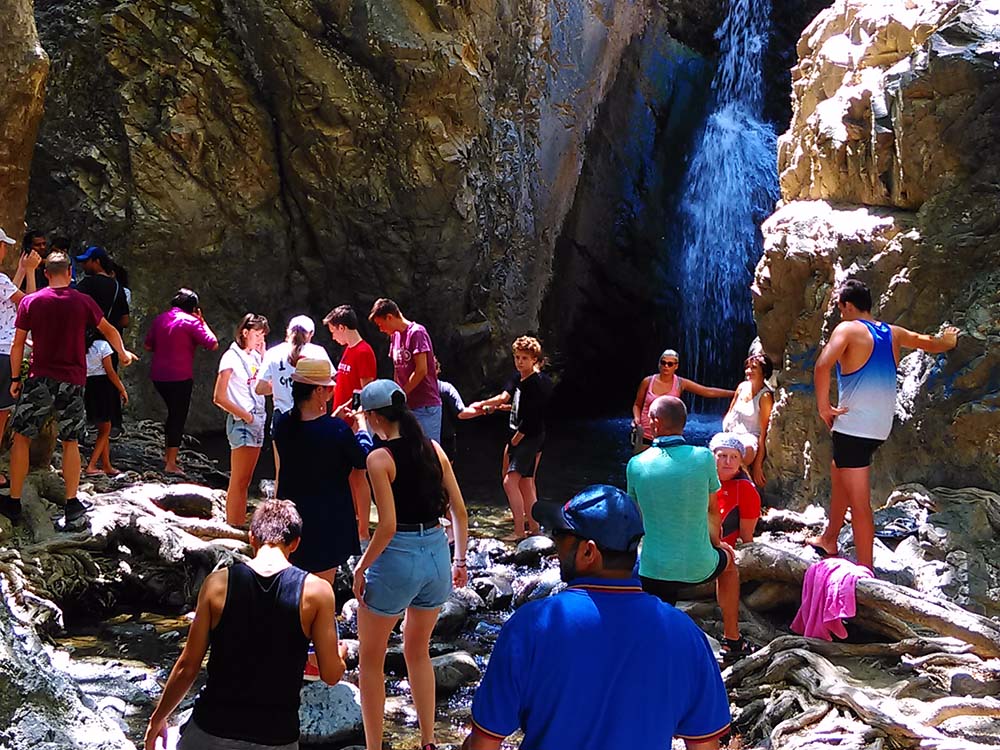 Excursión a la cascada